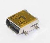 Mini USB Connector, AB Type for SMT Tin Plated